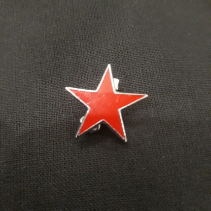 Metallpin Stjärna (Röd)
