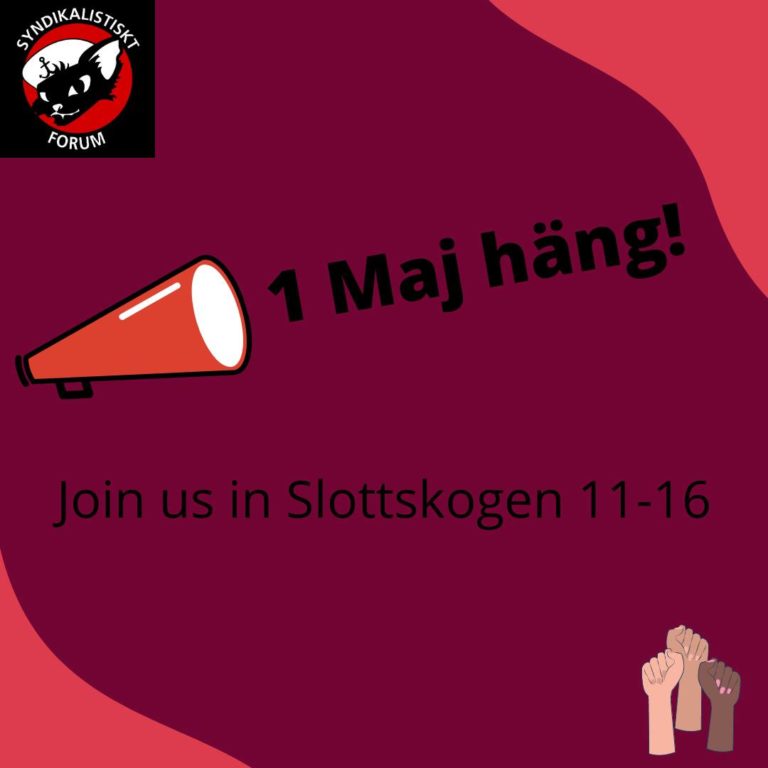 Första maj picknick med Forum