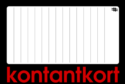 Kontantkort / Prepaid card