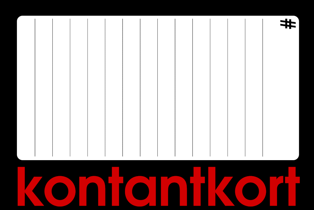 Kontantkort / Prepaid card
