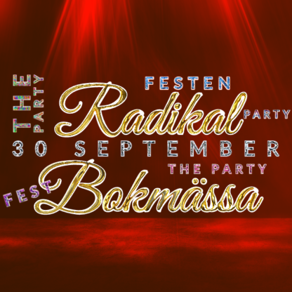 Biljett Fest Radikal Bokmässa 2023
