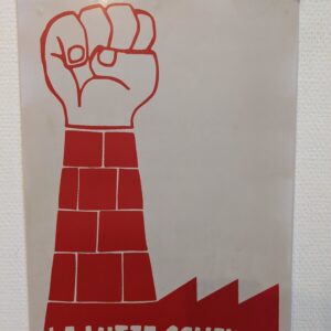 Affisch La lutte continue