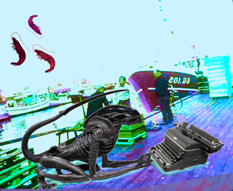 Workshop med Svarta Räkan: Découpage med Xenofeministiska manifestet 20/4