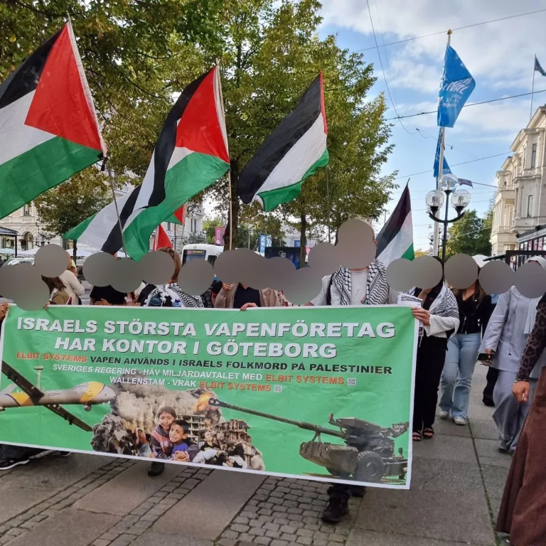 Hur du stänger ner ett israeliskt vapenföretag (Söndag, kl 15:30)