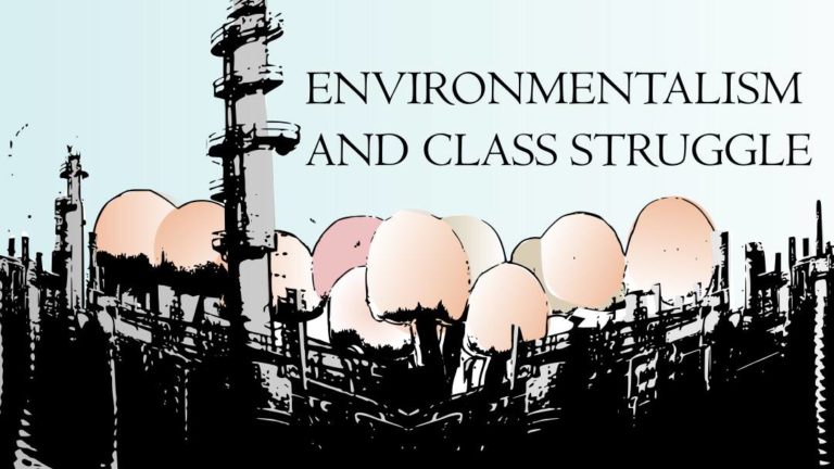 Panel discussion: Environmentalism and class struggle (Sunday, 13:00)