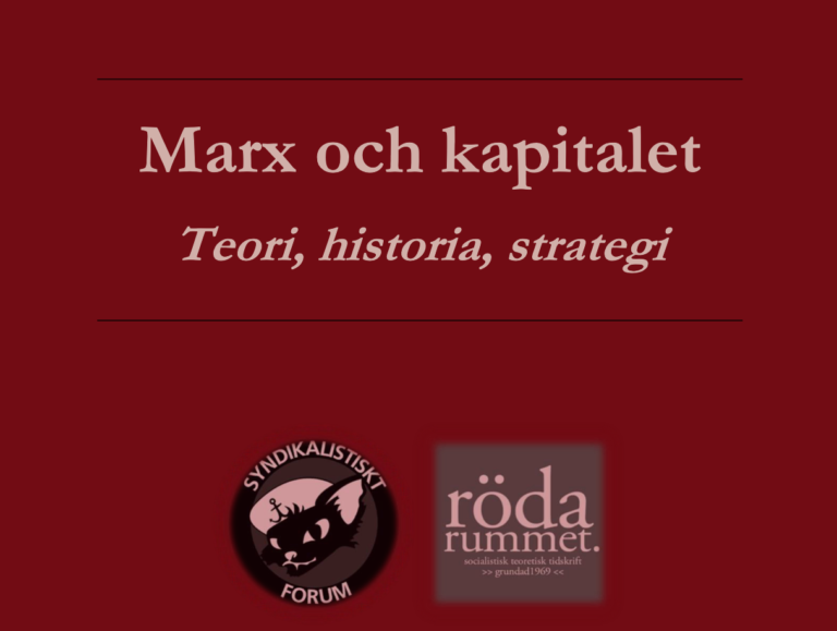 Marx och kapitalet – Teori, historia, strategi