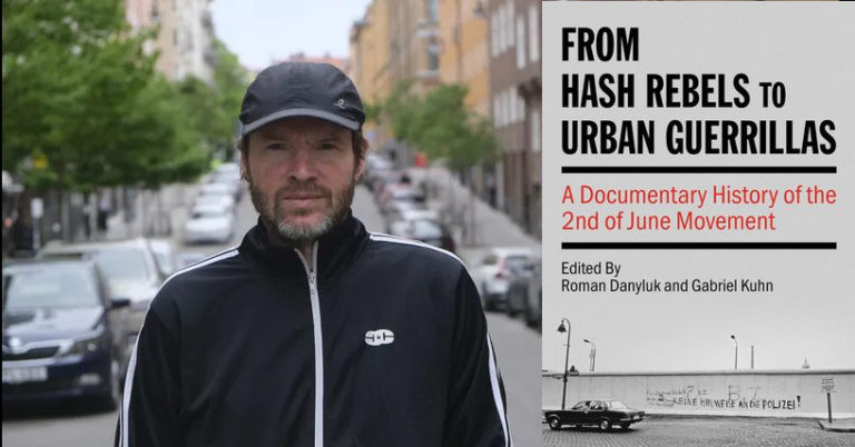 Författarsamtal med Gabriel Kuhn: From Hash Rebels to Urban Guerrillas