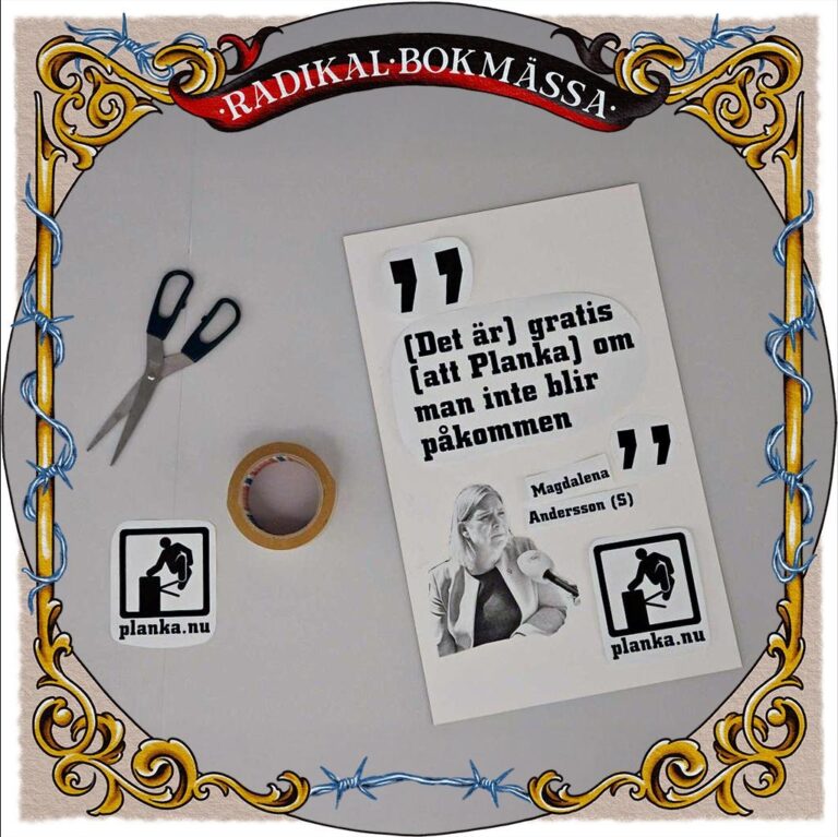 Fredag 26 sept kl 21.00-22:00 samt Lördag 27 sept kl 18.15-19.15 RADIKAL BOKMÄSSA 2025 – Workshop: Adbusting