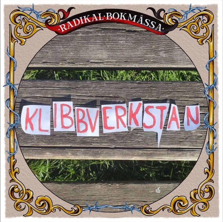 Lördag 27 sept kl 11: RADIKAL BOKMÄSSA 2025 – Workshop: klibbverkstad